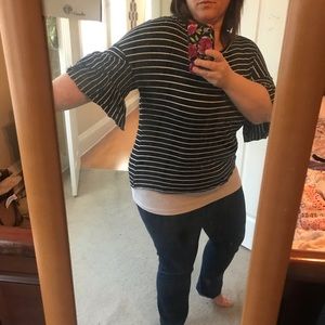 Lane Bryant Spring Stripe Tee!!